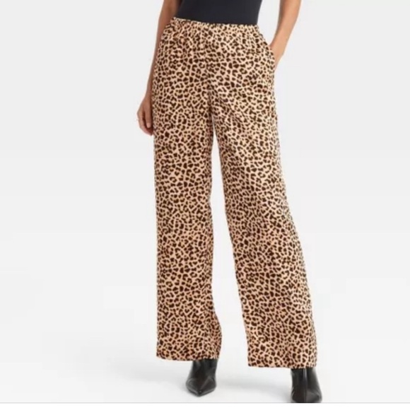 a new day Pants - Leopard Print Pants A New Day